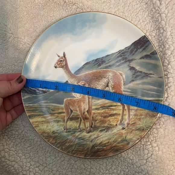 The Vicuña Will Nelson Vintage Last of Their Kind: The Endangered Species Plate - Picture 14 of 15